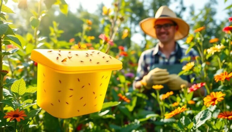 Aphid and whitefly trap guide