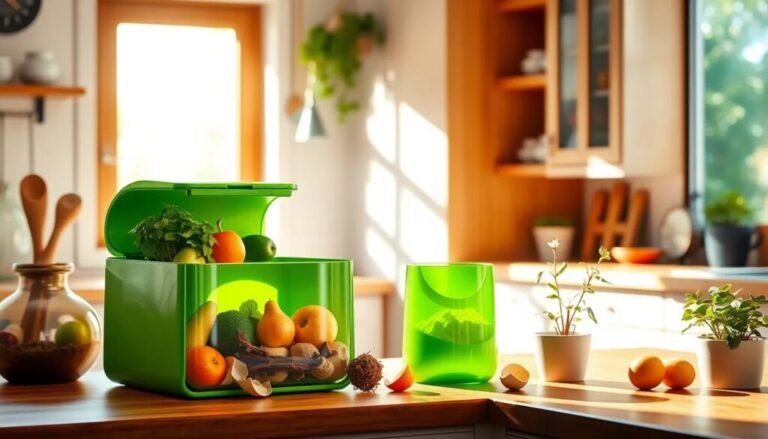 Eco kitchen compost collector