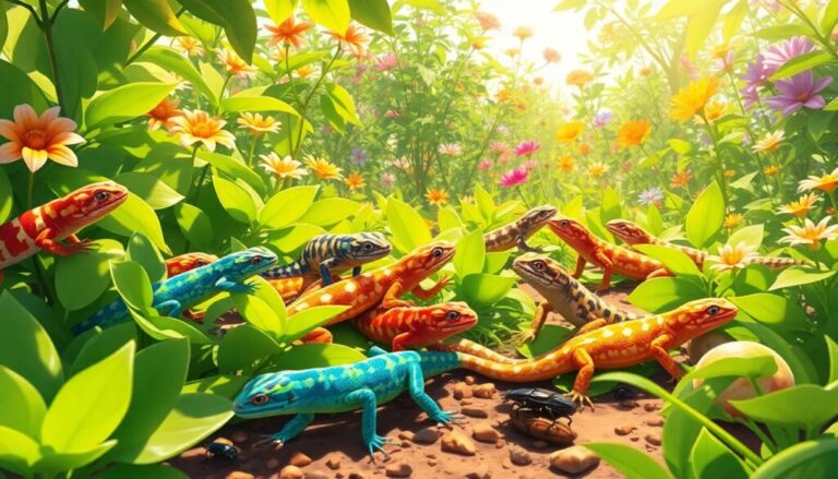 What do skinks eat?