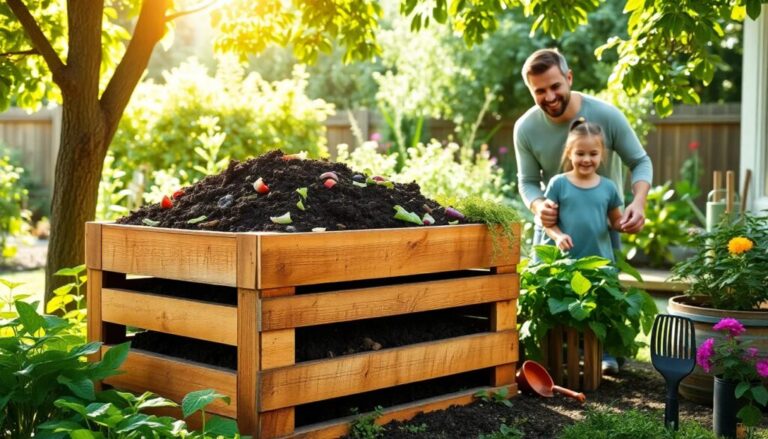 Wooden pallet compost bin – DIY project